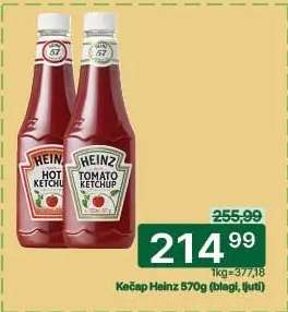 Kečap Heinz 570g (blagi, ljuti)
