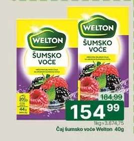 Čaj šumsko voće Welton 40g