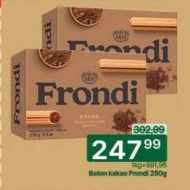 Baton kakao Frondi 250g