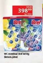 WC osvěžovač Bref 4x50g