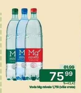 Voda Mg Mivela 1,75l