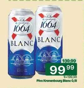 Pivo Kronenbourg Blanc 0.5l