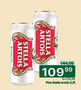 Pivo Stella Artois 0.5l