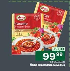 Čorba od paradajza Aleva 80g