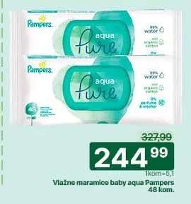 Vlažne maramice baby aqua Pampers