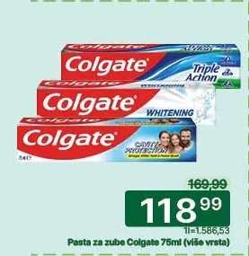 Pasta za zube colgate 75ml