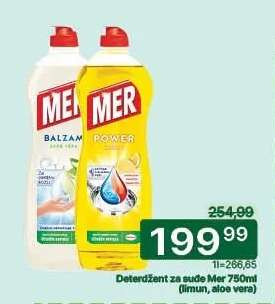 Deterdžent za suđe Mer 750ml