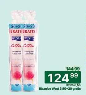 Blaznice West 3 80+20 gratis