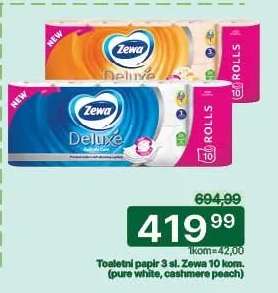 Toaletni papir 3 sl. Zewa 10 kom.