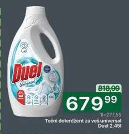 Tečni deterdžent za veš universal Duel 2,45l