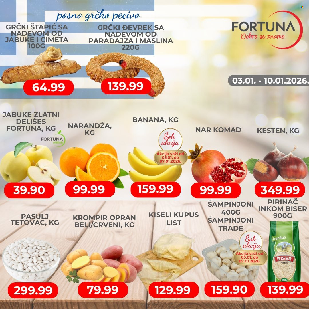 Fortuna Market katalog - 03.01.2026 - 10.01.2026. Stranica 3