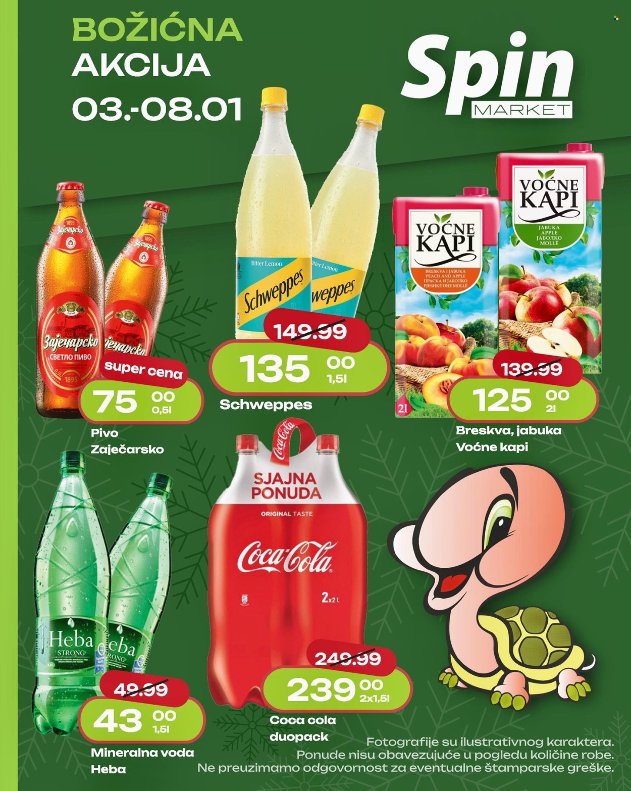 Spin Market katalog - 03.01.2026 - 08.01.2026. Stranica 1