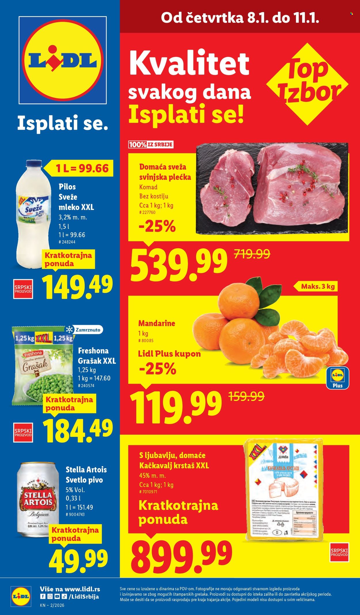 Lidl katalog - 08.01.2026 - 14.01.2026. Stranica 1