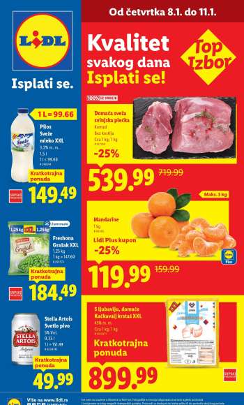 Lidl katalog - 08.01.2026 - 14.01.2026.