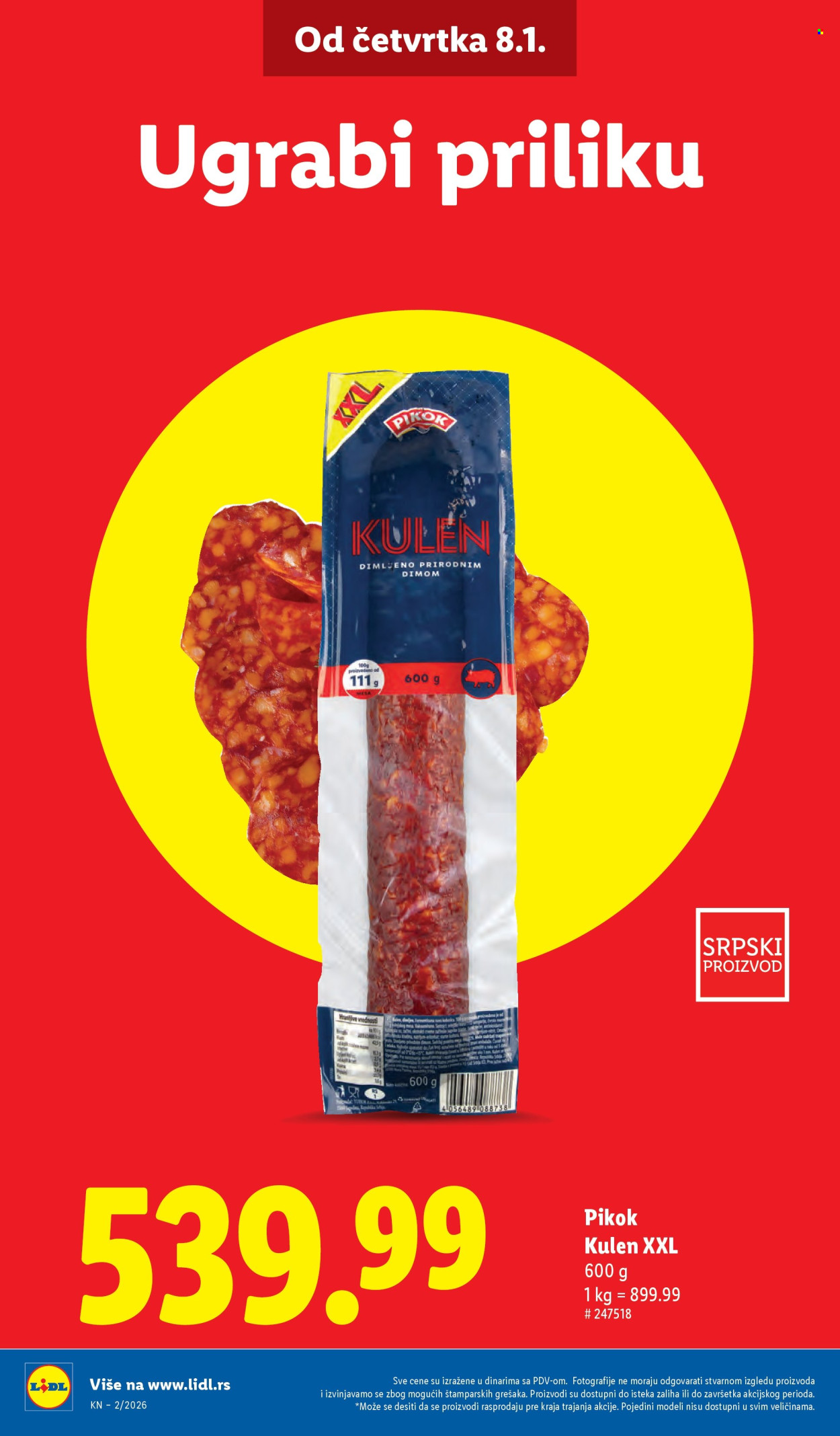 Lidl katalog - 08.01.2026 - 14.01.2026. Stranica 4