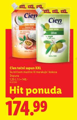 Cien Tečni sapun XXL
