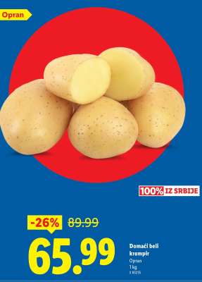 Domaći beli krompir