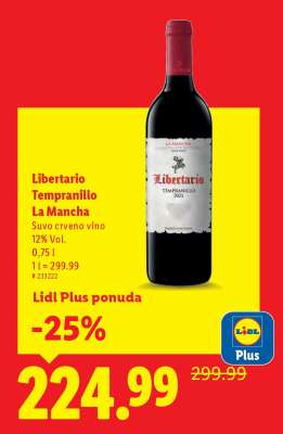 Libertario Tempranillo La Mancha