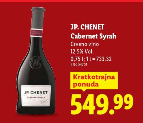 JP. Chenet Cabernet-Syrah