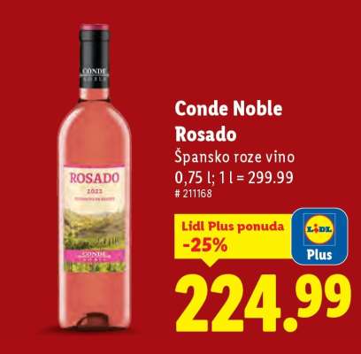 Conde Noble Rosado