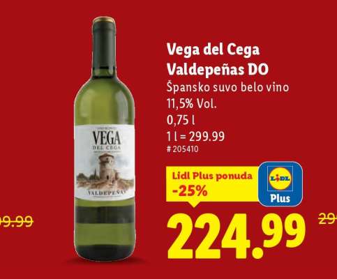 Vega del Cega Valdepeñas DO