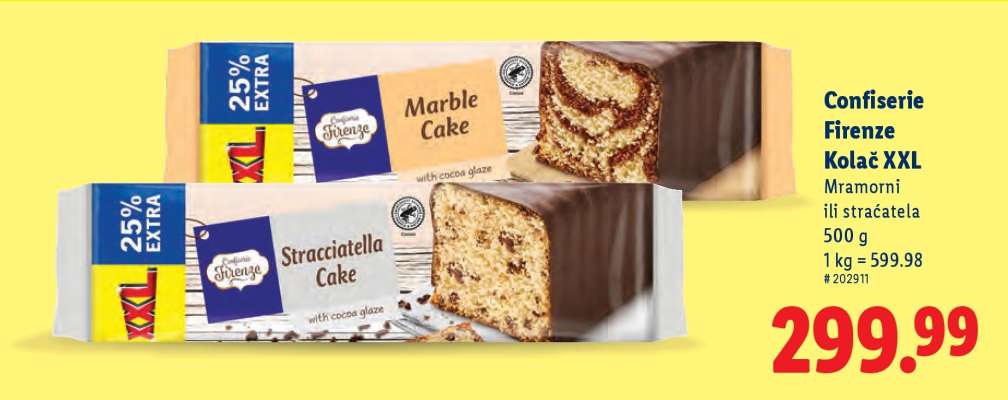 Confiserie Firenze Kolač XXL