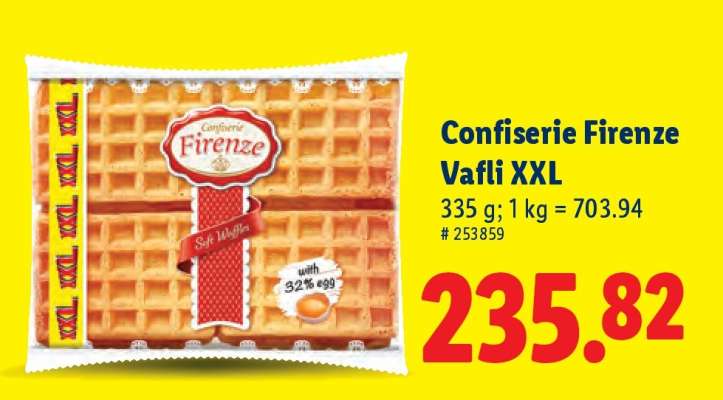 Confiserie Firenze Vafli XXL
