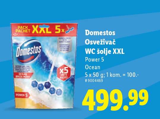 Domestos Osveživač WC šolje XXL