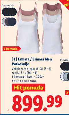 Esmara / Esmara Men Potkošulje