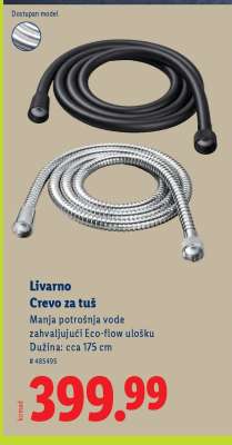 LIVARNO Crevo za tuš