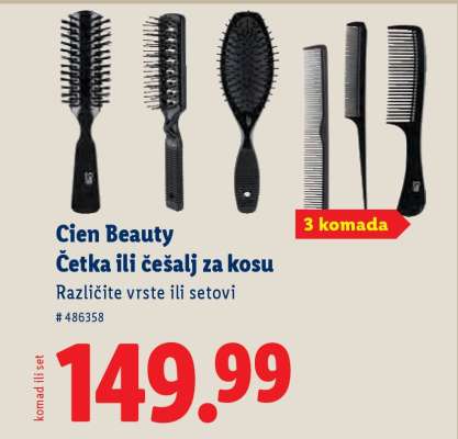 Cien Beauty Četka ili češalj za kosu