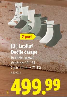 lupilu Dečije čarape