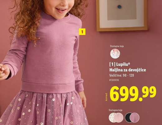 Haljina za devojčice