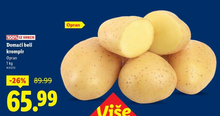 Domaći beli krompir