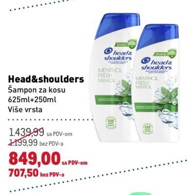 HEAD & SHOULDERS