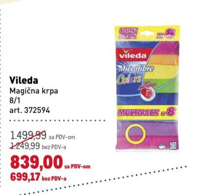 Vileda Magična krpa 8/1