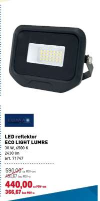LED reflektor ECO LIGHT LUMRE