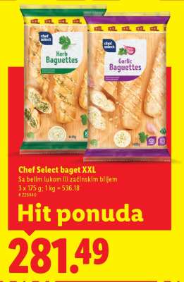 Chef Select Baget XXL