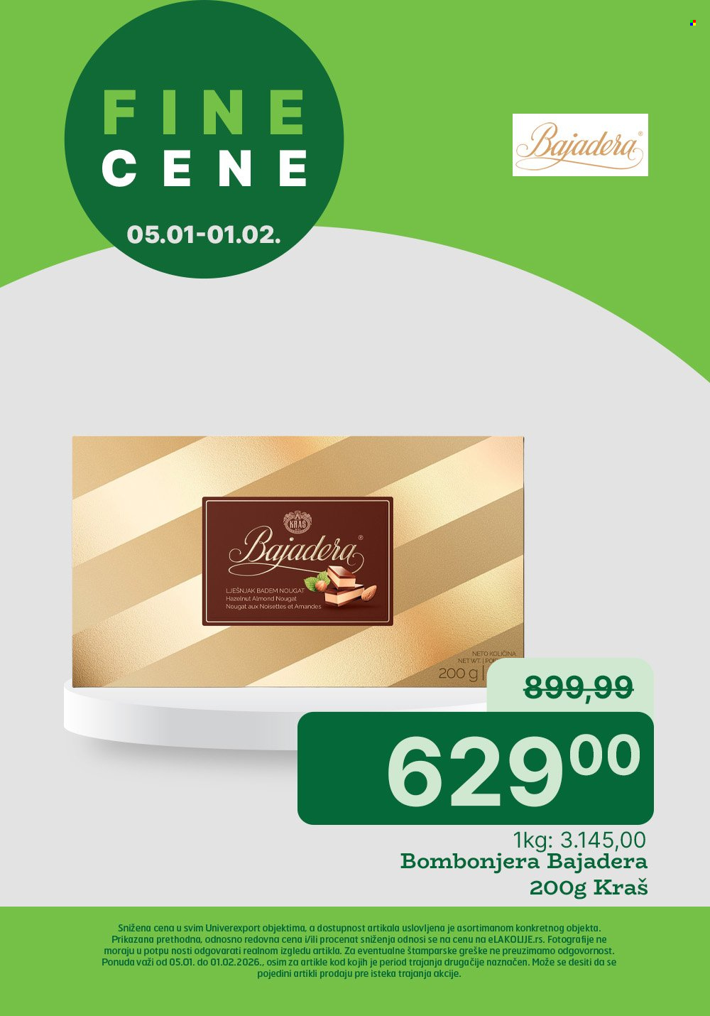 Univerexport katalog - 05.01.2026 - 01.02.2026. Stranica 1