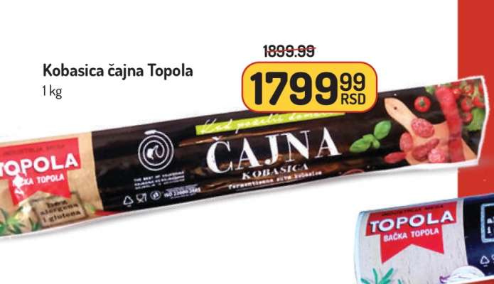 Kobasica čajna Topola