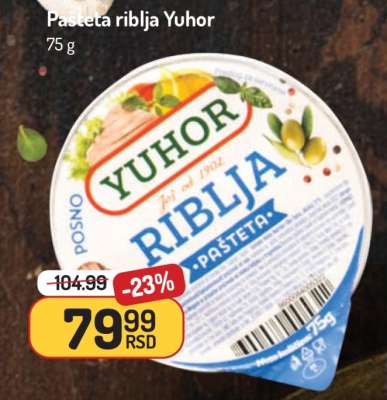 Pašteta riblja Yuhor