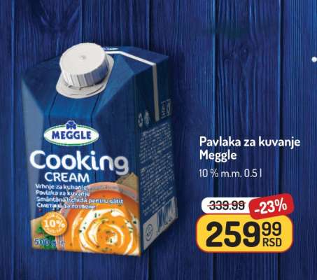 PAVLAKA ZA KUVANJE Meggle