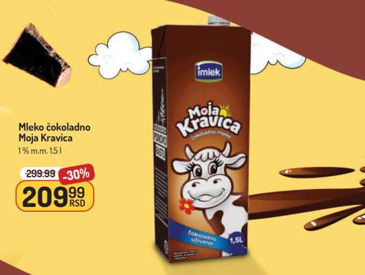 Mleko čokoladno Moja Kravica