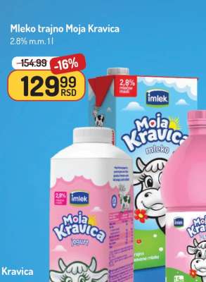 Mleko trajno Moja Kravica