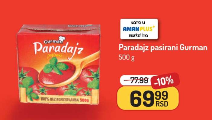 Paradajz pasirani Gurman