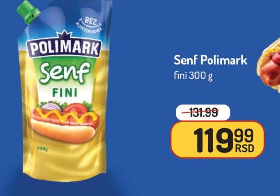 Senf Polimark fini 300 g