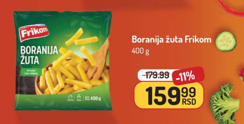 Boranija žuta Frikom