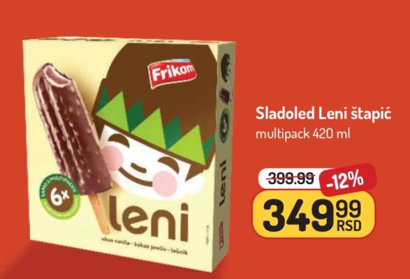 Sladoled Leni štapić