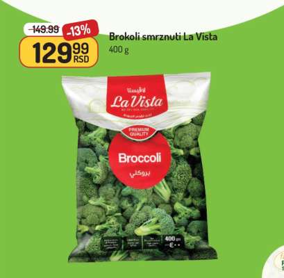 Brokoli smrznuti La Vista