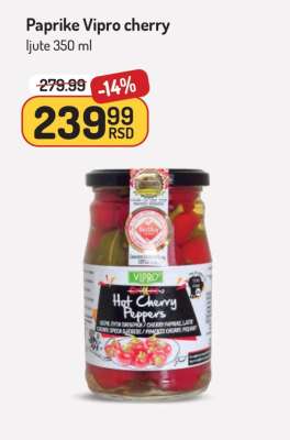 Paprike Vipro cherry
